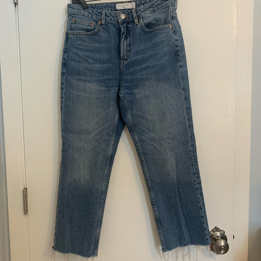 Topshop Straight Jeans
